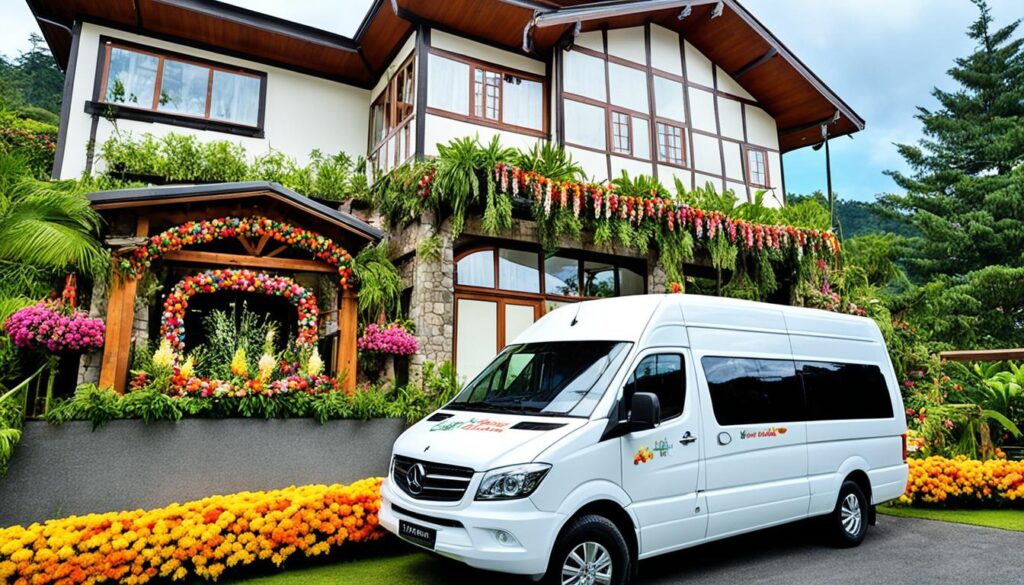 accommodation and transportation for exclusive party in Tagaytay