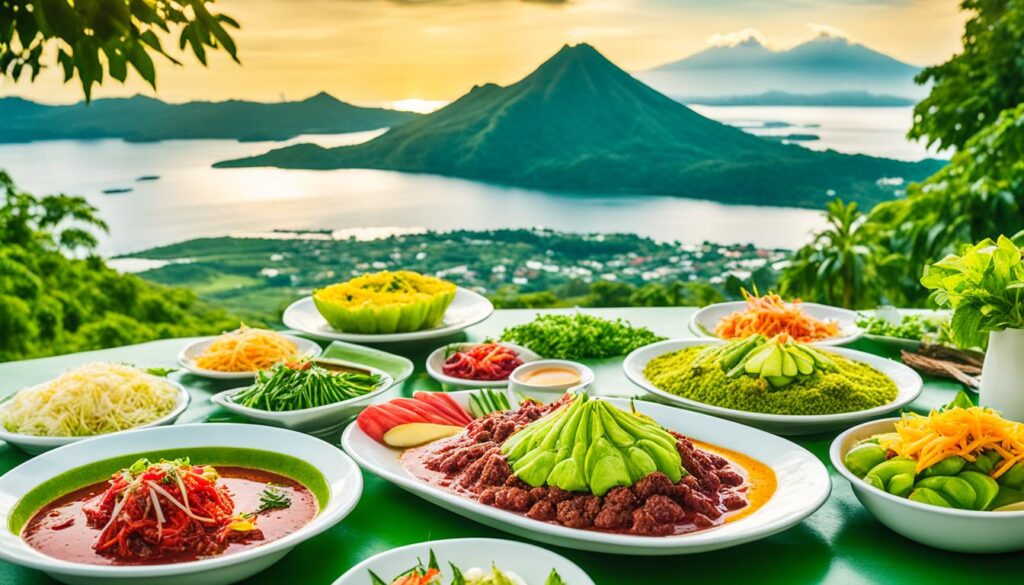 culinary charm of Tagaytay